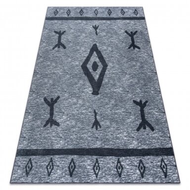 ANTIKA kilimas 119 tek, modernus actekas, plaunamas - pilka ANTIKA kilimas 119 tek, modernus actekas, plaunamas - pilka