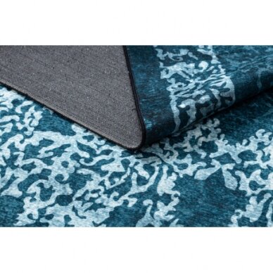 ANTIKA kilimas 123 tek, modernus ornamentas, plaunamas - mėlyna 2 ANTIKA kilimas 123 tek, modernus ornamentas, plaunamas - mėlyna 2