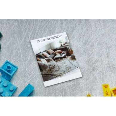 BAMBINO 38480 plaunamas kilimas Konstrukcijos rinkinys vaikams, neslystantis - pilka / geltona 2 BAMBINO 38480 plaunamas kilimas Konstrukcijos rinkinys vaikams, neslystantis - pilka / geltona 2