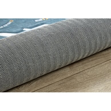 BAMBINO 46990 plaunamas kilimas Oro uostas, lėktuvai neslystantis - žalias / pilka 4 BAMBINO 46990 plaunamas kilimas Oro uostas, lėktuvai neslystantis - žalias / pilka 4