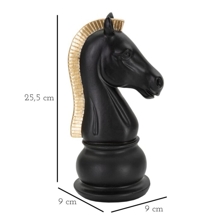 Dekoratyvinė figūrėlė CAVALLO NERO E ORO 6