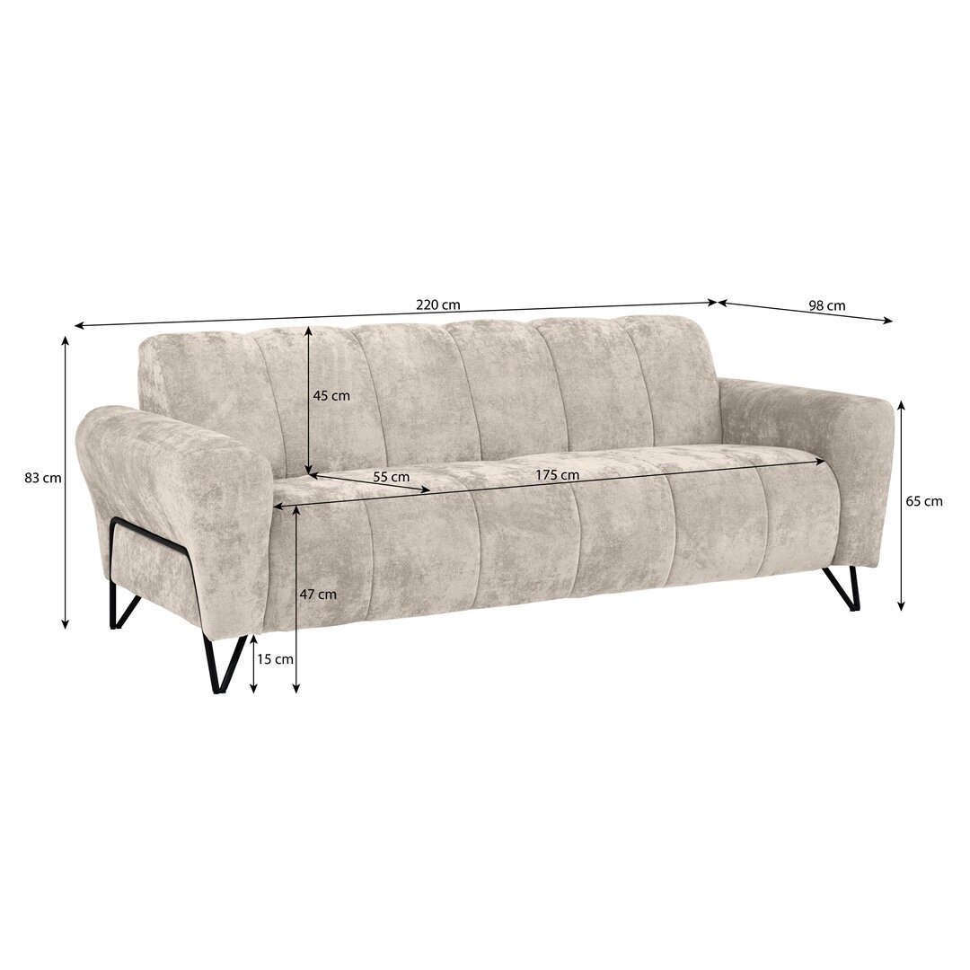 Trivietė sofa "VOLARE" 4 Trivietė sofa "VOLARE" 4