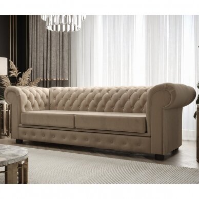 Trivietė sofa - lova "CHESTERFIELD" Trivietė sofa - lova "CHESTERFIELD"