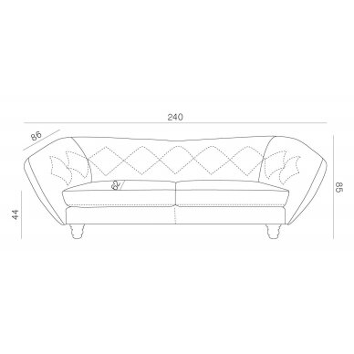 Trivietė sofa 5 Trivietė sofa 5