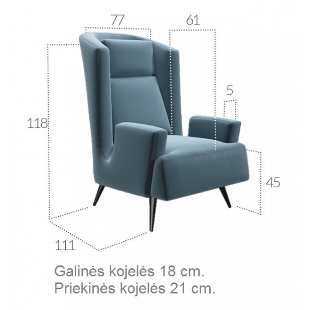 Fotelis - Krėslas 2 Fotelis - Krėslas 2
