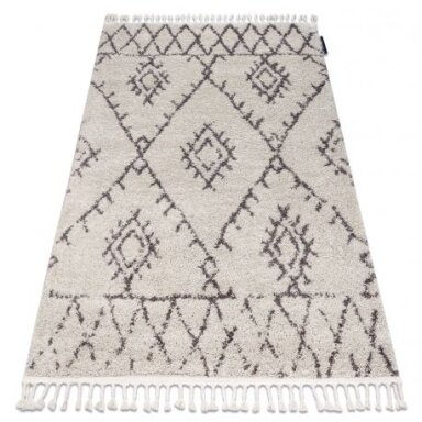 Kilimas BERBER FEZ G0535 rudas kutai berberinis marokietiškas Kilimas BERBER FEZ G0535 rudas kutai berberinis marokietiškas