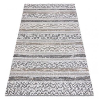 Kilimas CASA Ekologiškas, Eko sizalis Boho Zigzagas 2806 kreminė / taupe, perdirbta medvilnė Kilimas CASA Ekologiškas, Eko sizalis Boho Zigzagas 2806 kreminė / taupe, perdirbta medvilnė