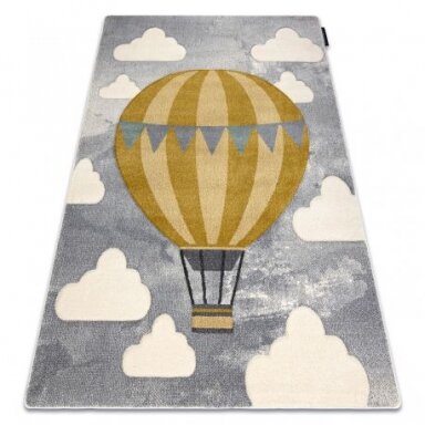 Kilimas PETIT BALOON balon, debesys pilka Kilimas PETIT BALOON balon, debesys pilka