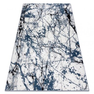 Kilimas Šiuolaikinis COZY 8871 Marble, Marmuras - Struktūrinis, dviejų sluoksnių vilna mėlyna Kilimas Šiuolaikinis COZY 8871 Marble, Marmuras - Struktūrinis, dviejų sluoksnių vilna mėlyna