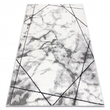 Kilimas Šiuolaikinis COZY Lina, geometrinis, marmuras - Struktūrinis, dviejų sluoksnių vilna, pilka Kilimas Šiuolaikinis COZY Lina, geometrinis, marmuras - Struktūrinis, dviejų sluoksnių vilna, pilka