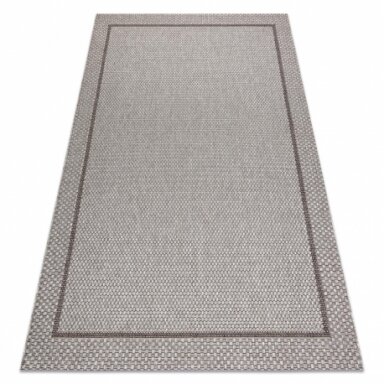 Kilimas sizalio virvelės BOHO 39013037 Rėmelis smėlio spalvos Kilimas sizalio virvelės BOHO 39013037 Rėmelis smėlio spalvos