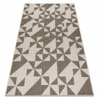 Kilimas sizalio virvelės FLOORLUX 20489 šampanas / taupe TRIKAMPIAI Kilimas sizalio virvelės FLOORLUX 20489 šampanas / taupe TRIKAMPIAI