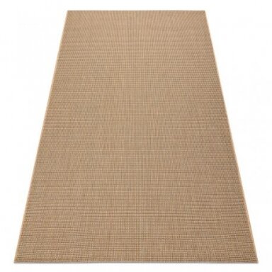 Kilimas sizalio virvelės FLOORLUX 20580 sklandžiai, vienodas, vienspalvis - natural / kava Kilimas sizalio virvelės FLOORLUX 20580 sklandžiai, vienodas, vienspalvis - natural / kava