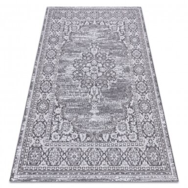 Kilimas sizalio virvelės LOFT 21213 Ornamentas pilka / sidabras / dramblio kaulo Kilimas sizalio virvelės LOFT 21213 Ornamentas pilka / sidabras / dramblio kaulo