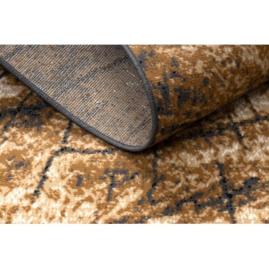 Kilimas BCF Morad PIEŃ Medžio kamienas mediena - pilka / smėlio spalvos / senas auksas 2