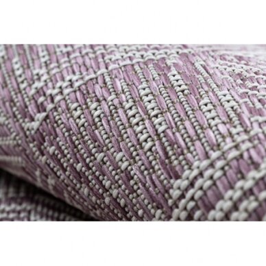 Kilimas Eilutė sizalis COLOR 47373260 Eilutės, trikampiai - slyvos / smėlio spalvos 3 Kilimas Eilutė sizalis COLOR 47373260 Eilutės, trikampiai - slyvos / smėlio spalvos 3