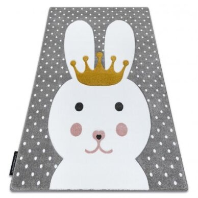 Kilimas PETIT BUNNY triušis pilka