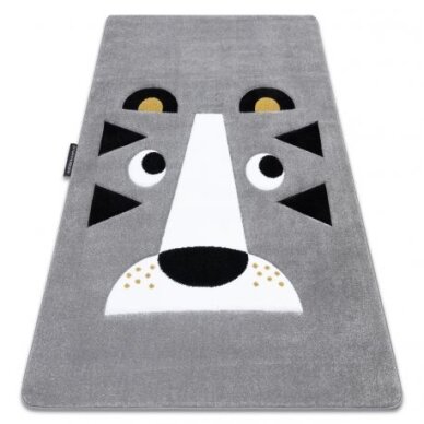 Kilimas PETIT LION liūtas pilka Kilimas PETIT LION liūtas pilka
