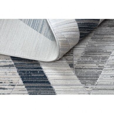 Kilimas REBEC Šiuolaikinis kutai 51166B Geometrinis - dviejų sluoksnių vilna tamsiai mėlyna / kreminė 2 Kilimas REBEC Šiuolaikinis kutai 51166B Geometrinis - dviejų sluoksnių vilna tamsiai mėlyna / kreminė 2