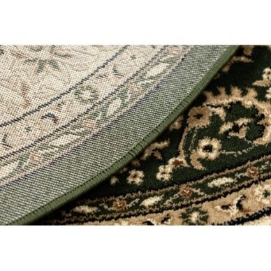 Kilimas ROYAL ADR Apskritas kilimas dizainas 521 žalias 1 Kilimas ROYAL ADR Apskritas kilimas dizainas 521 žalias 1