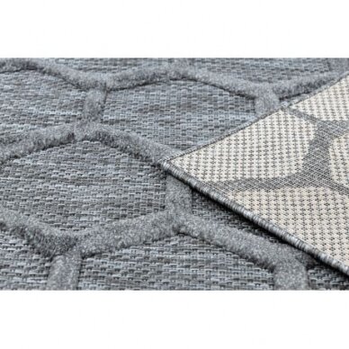 Kilimas SANTO sizalio virvelės 58391 plaster miodu antracitas 1 Kilimas SANTO sizalio virvelės 58391 plaster miodu antracitas 1