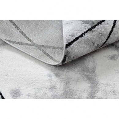 Kilimas Šiuolaikinis COZY Lina, geometrinis, marmuras - Struktūrinis, dviejų sluoksnių vilna, pilka 2 Kilimas Šiuolaikinis COZY Lina, geometrinis, marmuras - Struktūrinis, dviejų sluoksnių vilna, pilka 2