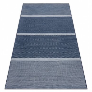 Kilimas sizalio virvelės COLOR 47011/309 Dryžiai Mėlyna