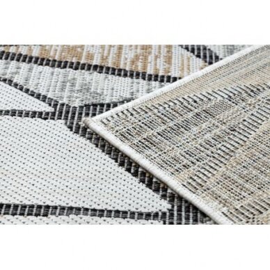 Kilimas sizalio virvelės COOPER Mosaic 22208 ecru / juoda 1