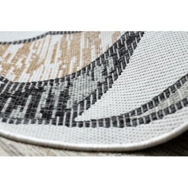 Kilimas sizalio virvelės COOPER Mosaic 22208 ecru / juoda 3