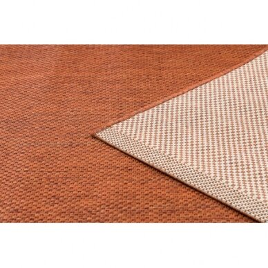 Kilimas sizalio virvelės FLAT 48663/120 oranžinė 1