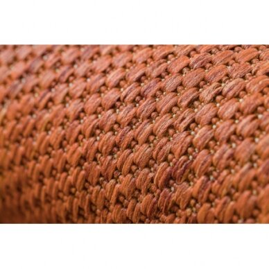 Kilimas sizalio virvelės FLAT 48663/120 oranžinė 3 Kilimas sizalio virvelės FLAT 48663/120 oranžinė 3