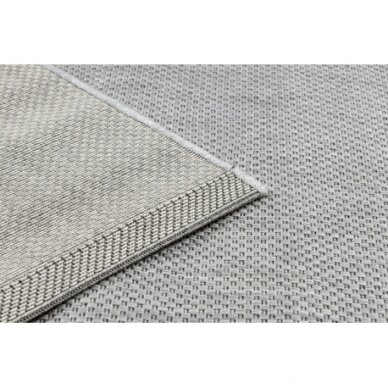 Kilimas sizalio virvelės FLAT 48663/320 pilka 1