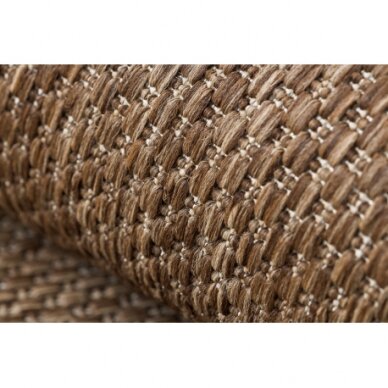 Kilimas sizalio virvelės FLAT 48663/870 rudas 3 Kilimas sizalio virvelės FLAT 48663/870 rudas 3