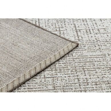 Kilimas sizalio virvelės FLOORLUX 20401 Rėmelis šampanas / taupe 1 Kilimas sizalio virvelės FLOORLUX 20401 Rėmelis šampanas / taupe 1