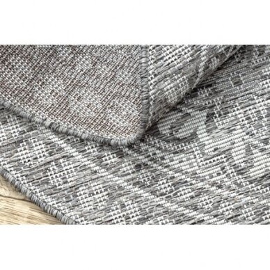Kilimas sizalio virvelės LOFT 21193 Apskritas kilimas BOHO dramblio kaulo/sidabras/taupe 2 Kilimas sizalio virvelės LOFT 21193 Apskritas kilimas BOHO dramblio kaulo/sidabras/taupe 2