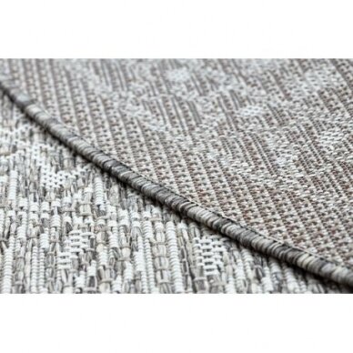 Kilimas sizalio virvelės LOFT 21207 Apskritas kilimas BOHO dramblio kaulo/sidabras/taupe 1 Kilimas sizalio virvelės LOFT 21207 Apskritas kilimas BOHO dramblio kaulo/sidabras/taupe 1
