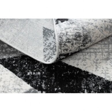 Kilimas TULS Šiuolaikinis, Struktūrinis, kutai 51211 Geometrinis antracitas 2 Kilimas TULS Šiuolaikinis, Struktūrinis, kutai 51211 Geometrinis antracitas 2