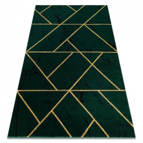 Kilimas EMERALD išskirtinis 1012 glamour, stilingas geometrinis, marmuras žalias / auksas Kilimas EMERALD išskirtinis 1012 glamour, stilingas geometrinis, marmuras žalias / auksas