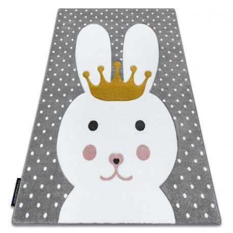 Kilimas PETIT BUNNY triušis pilka Kilimas PETIT BUNNY triušis pilka