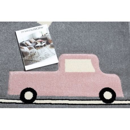 Kilimas PETIT TOYS žaislai, automobiliai pilka 1 Kilimas PETIT TOYS žaislai, automobiliai pilka 1