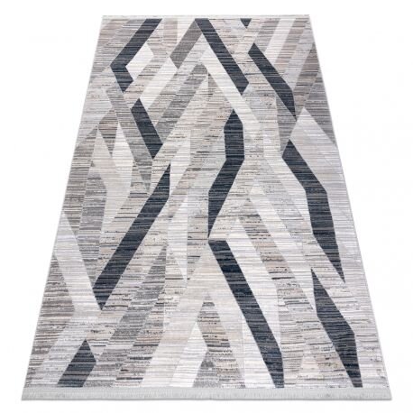 Kilimas REBEC Šiuolaikinis kutai 51166B Geometrinis - dviejų sluoksnių vilna tamsiai mėlyna / kreminė Kilimas REBEC Šiuolaikinis kutai 51166B Geometrinis - dviejų sluoksnių vilna tamsiai mėlyna / kreminė