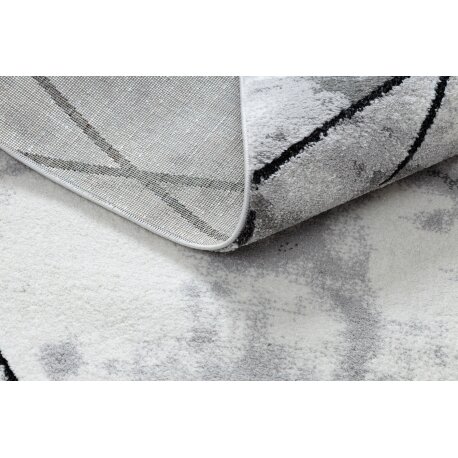 Kilimas Šiuolaikinis COZY Lina, geometrinis, marmuras - Struktūrinis, dviejų sluoksnių vilna, pilka 2 Kilimas Šiuolaikinis COZY Lina, geometrinis, marmuras - Struktūrinis, dviejų sluoksnių vilna, pilka 2