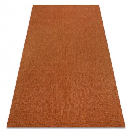 Kilimas sizalio virvelės FLAT 48663/120 oranžinė