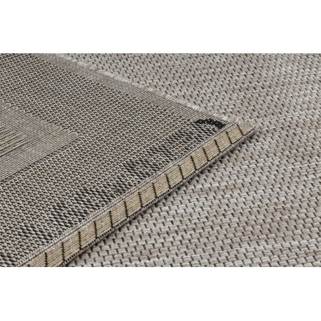 Kilimas sizalio virvelės FLOORLUX 20195 sidabras / juoda 2 Kilimas sizalio virvelės FLOORLUX 20195 sidabras / juoda 2