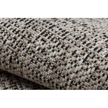 Kilimas sizalio virvelės FLOORLUX 20389 sidabras / juoda mélange 3