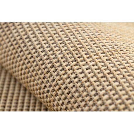 Kilimas sizalio virvelės FLOORLUX 20580 sklandžiai, vienodas, vienspalvis - natural / kava 3 Kilimas sizalio virvelės FLOORLUX 20580 sklandžiai, vienodas, vienspalvis - natural / kava 3