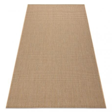 Kilimas sizalio virvelės FLOORLUX 20580 sklandžiai, vienodas, vienspalvis - natural / kava Kilimas sizalio virvelės FLOORLUX 20580 sklandžiai, vienodas, vienspalvis - natural / kava