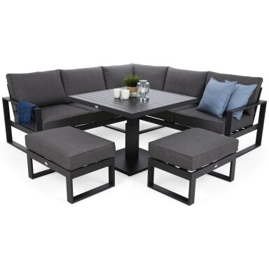 Lauko baldų komplektas SORRENTO GREY MELANGE