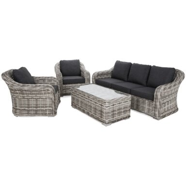 Lauko baldų komplektas FOGGIA LIGHT GREY