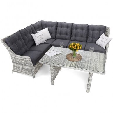 Lauko baldų komplektas ALICANTE GREY 1 Lauko baldų komplektas ALICANTE GREY 1